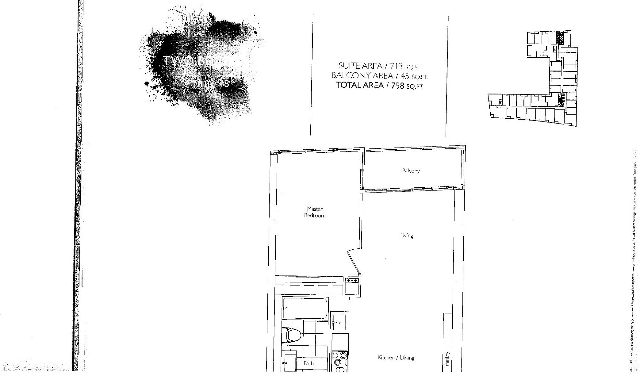 Suite 48 floor plan