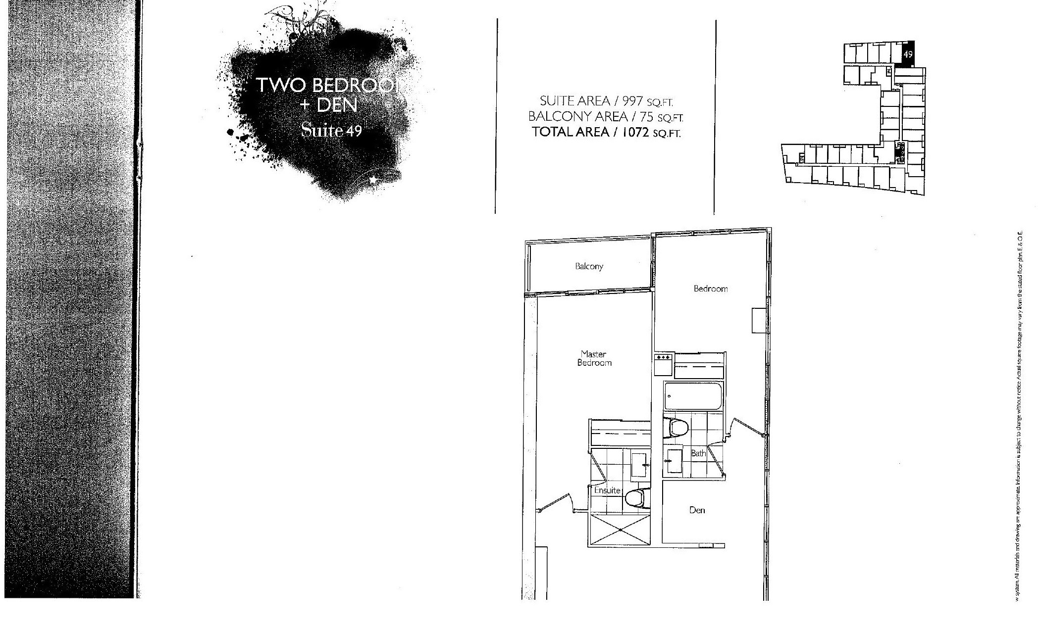 Suite 49 floor plan