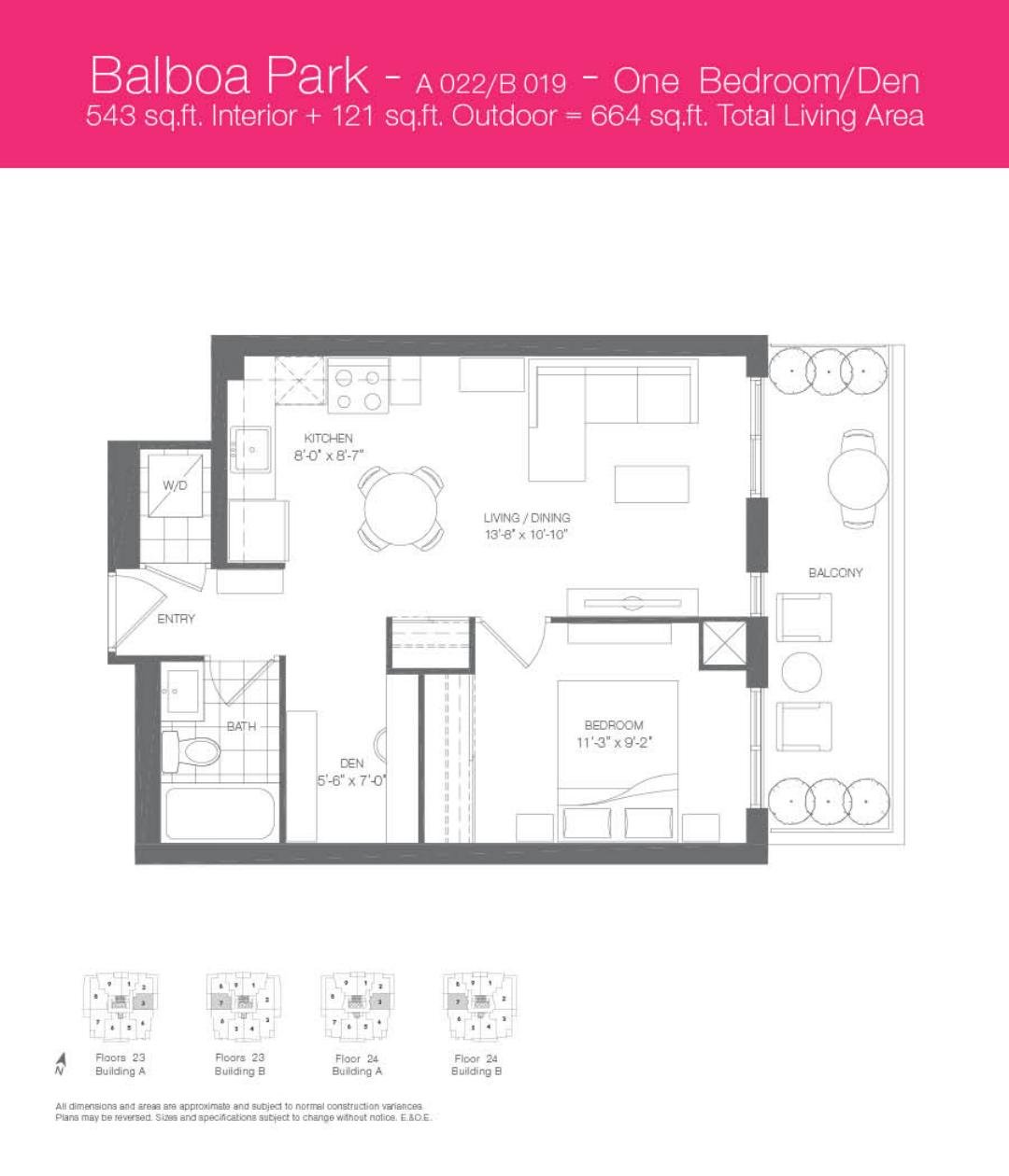 Balboa Park floor plan