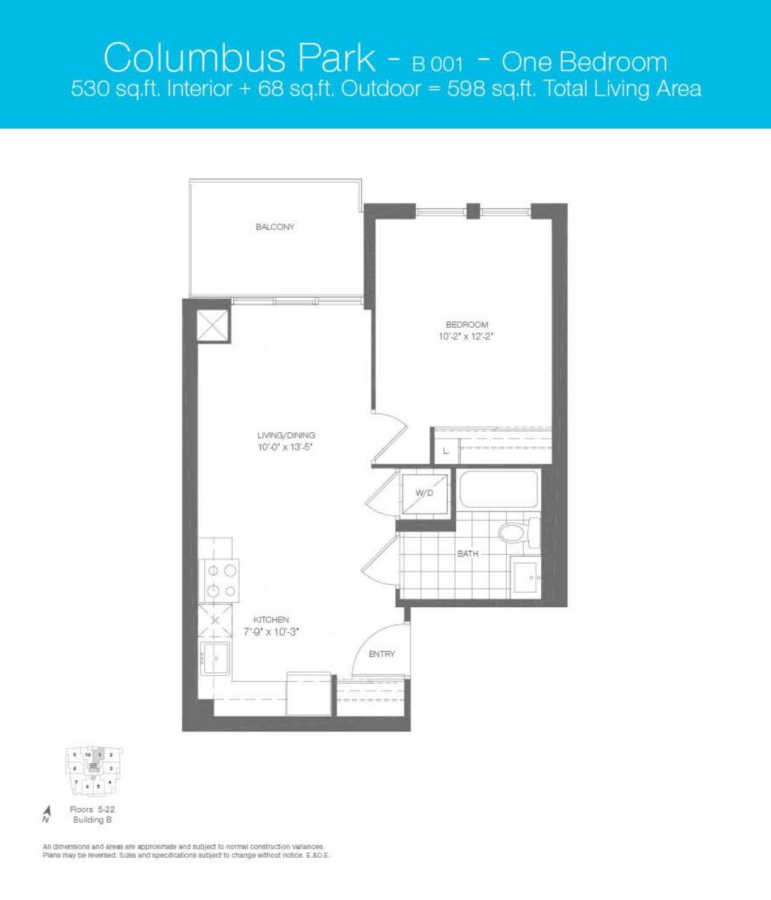 Columbus Park floor plan