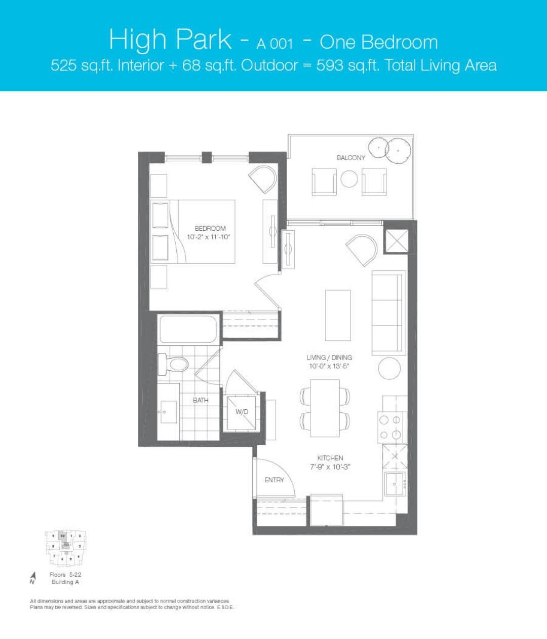 High Park floor plan