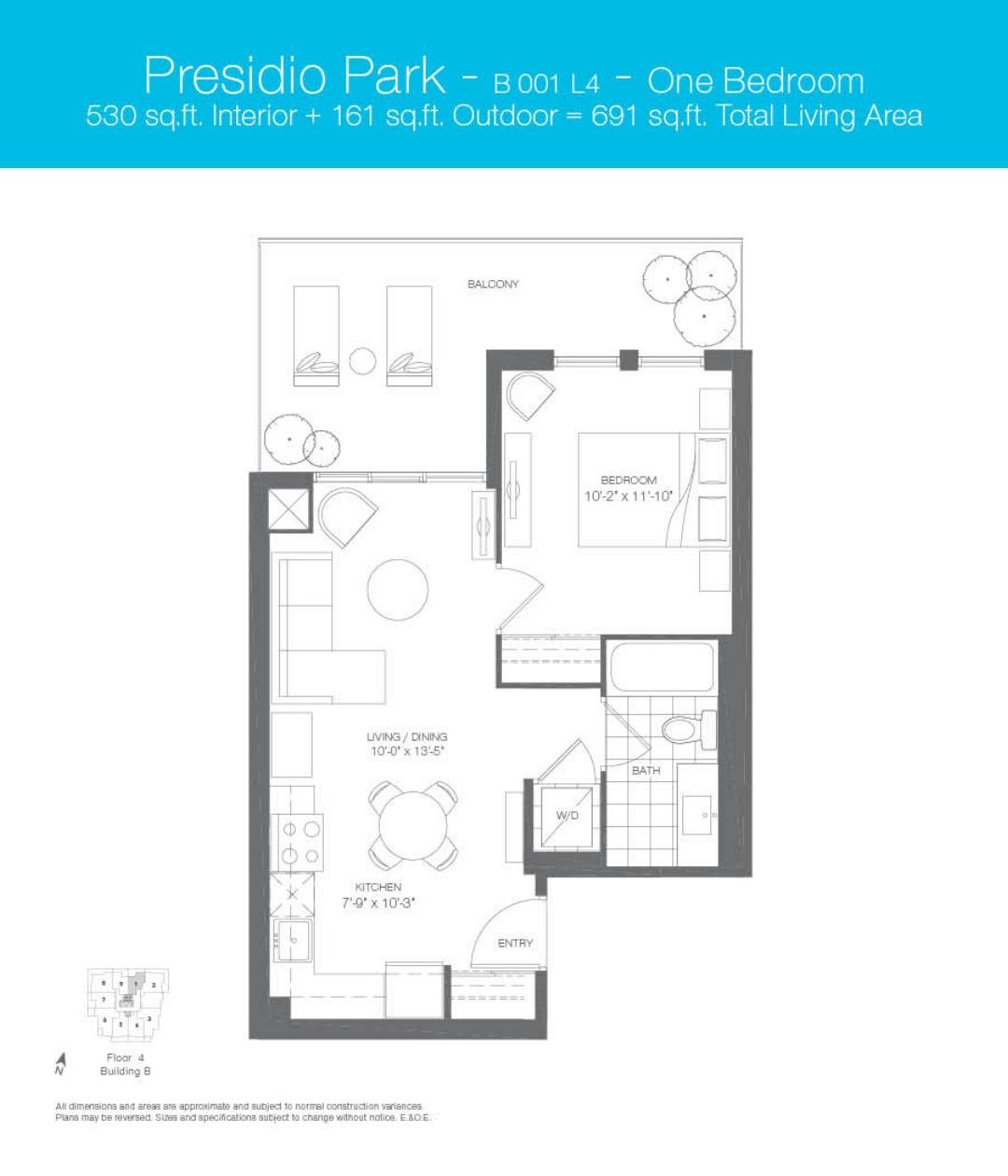 Presidio Park floor plan