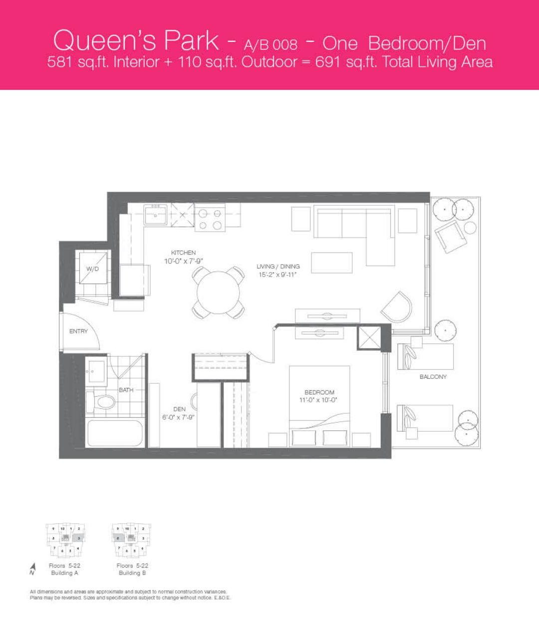Queen's Park floor plan