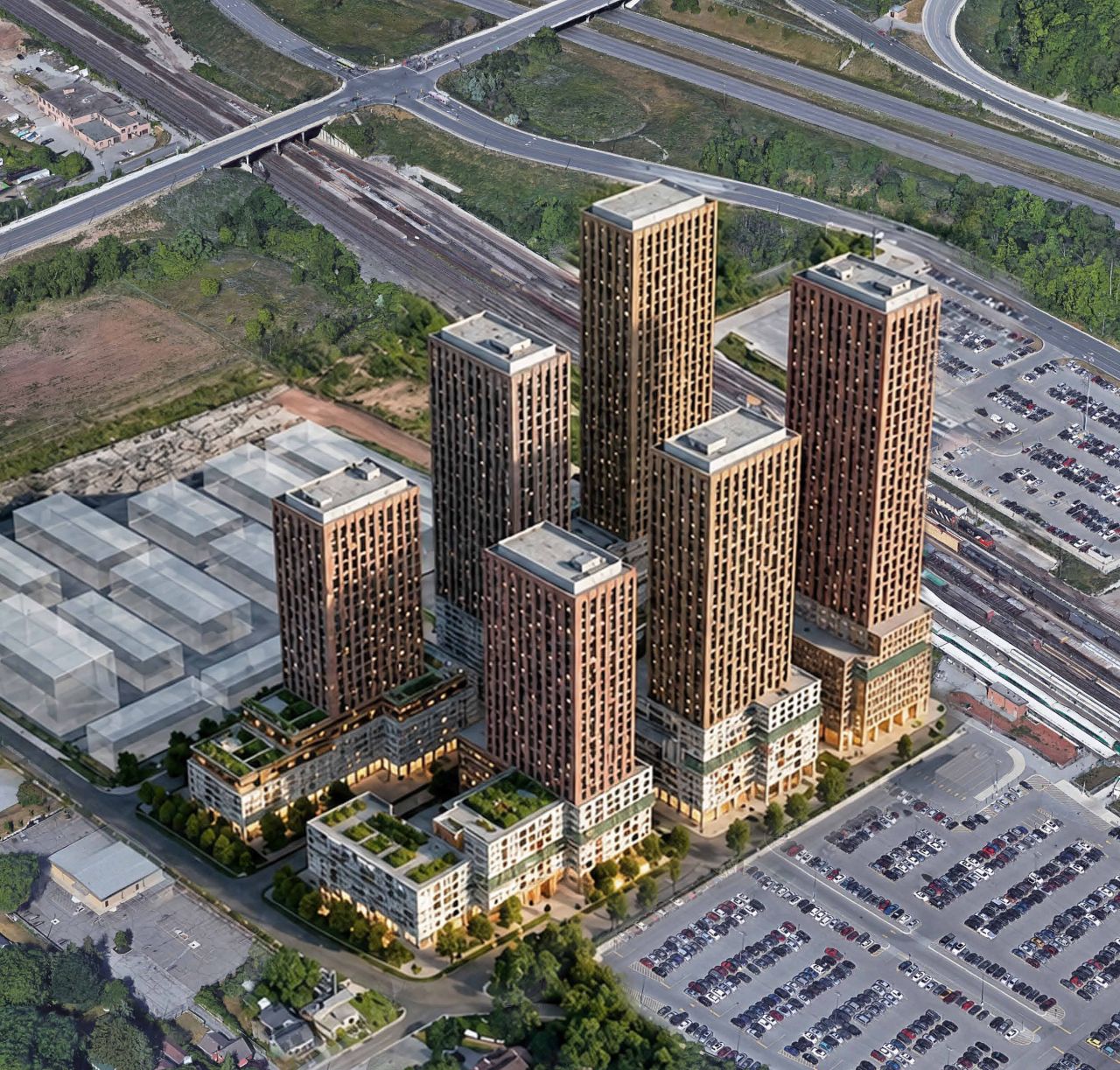 Aldershot Transit Oriented in Burlington — rendering 3