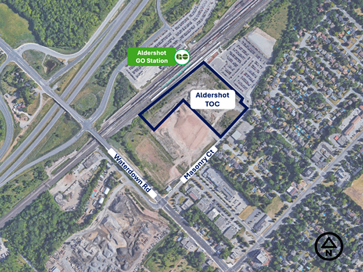 Aldershot Transit Oriented in Burlington — rendering 2