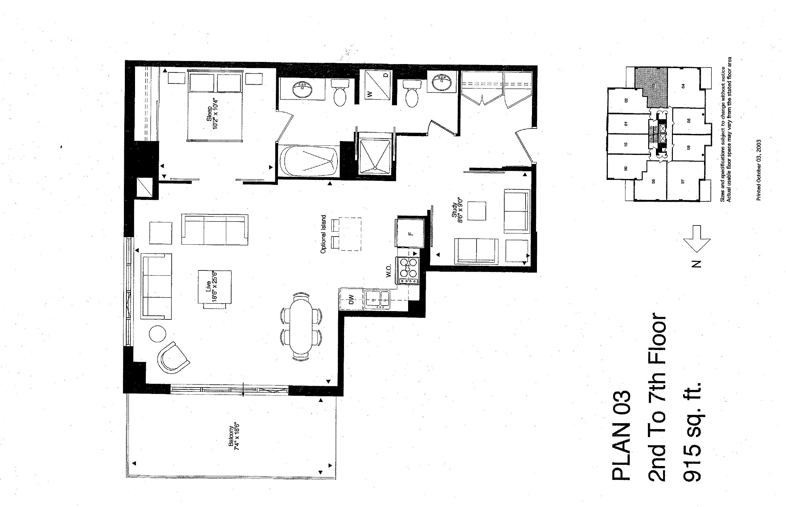 Plan 03 floor plan