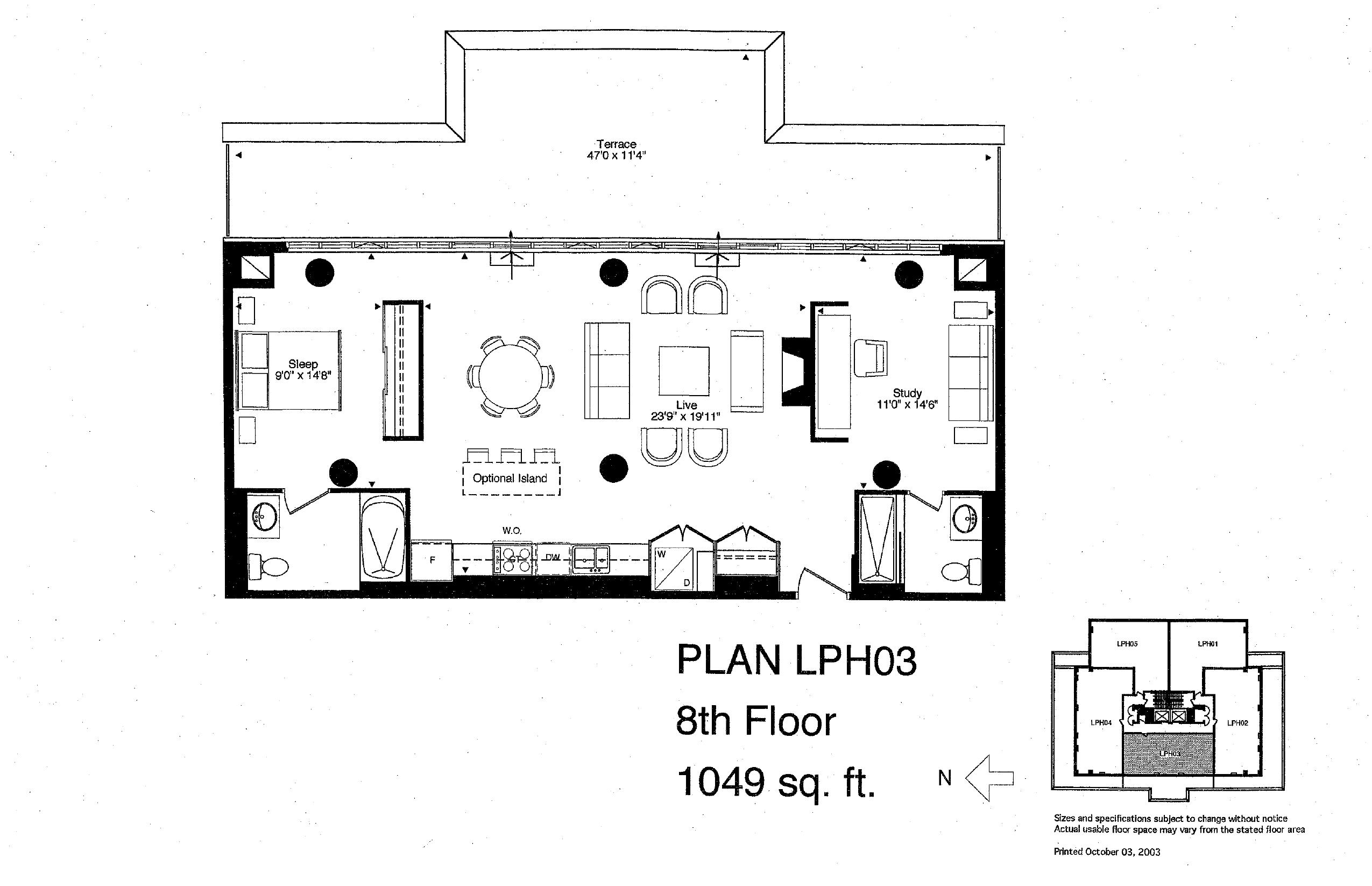 Plan LPH03 floor plan