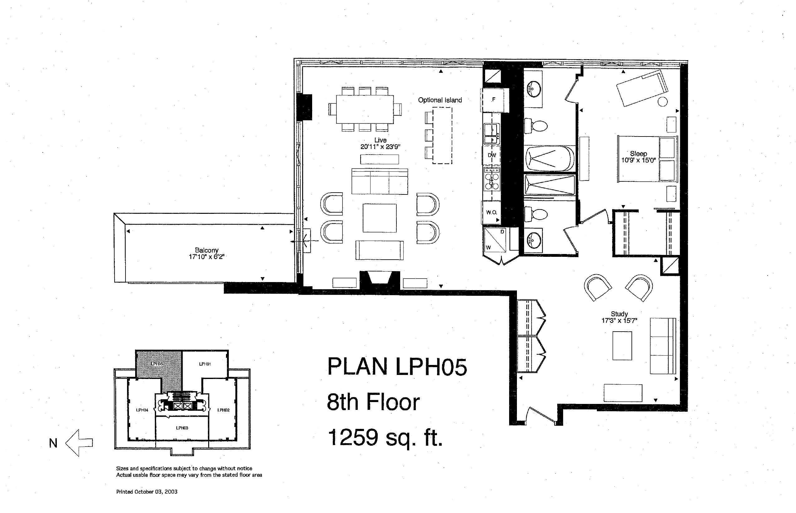 Plan LPH05 floor plan
