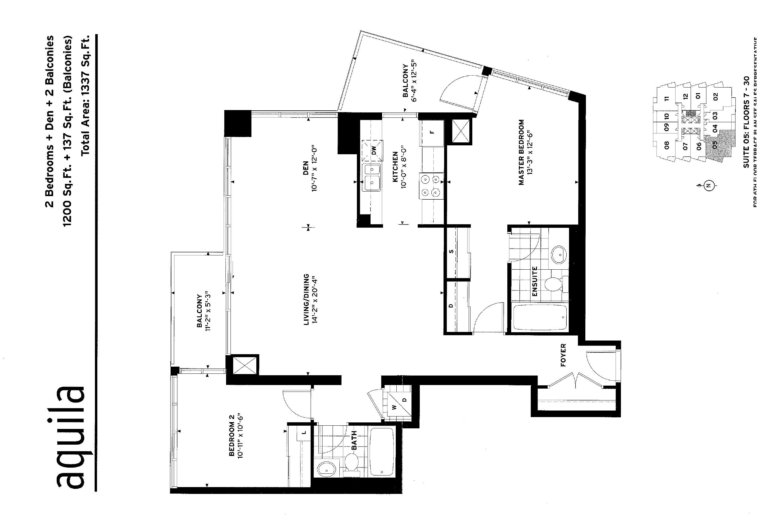 Aquila floor plan