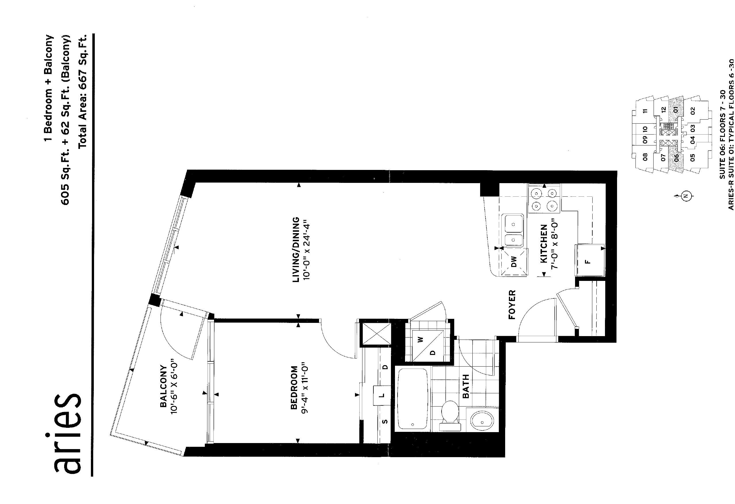 Aries floor plan
