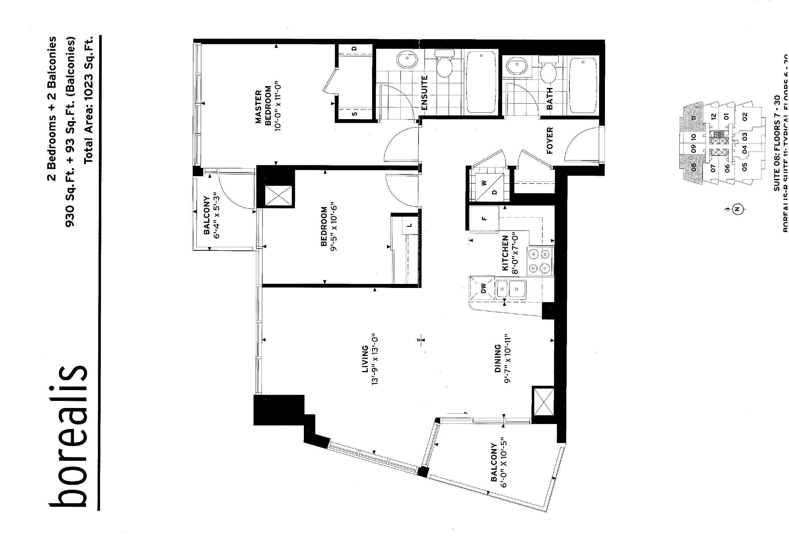 Borealis-R floor plan