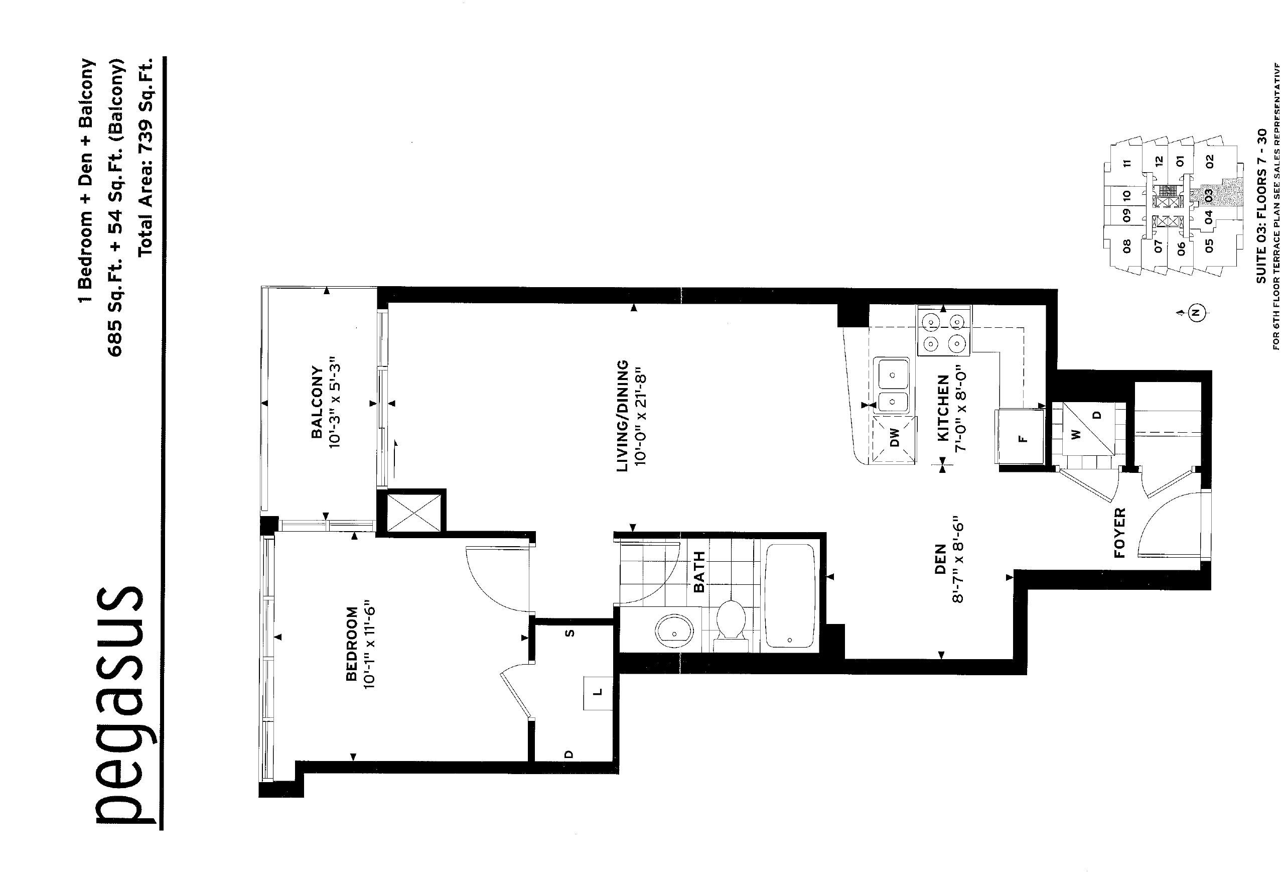 Pegasus floor plan