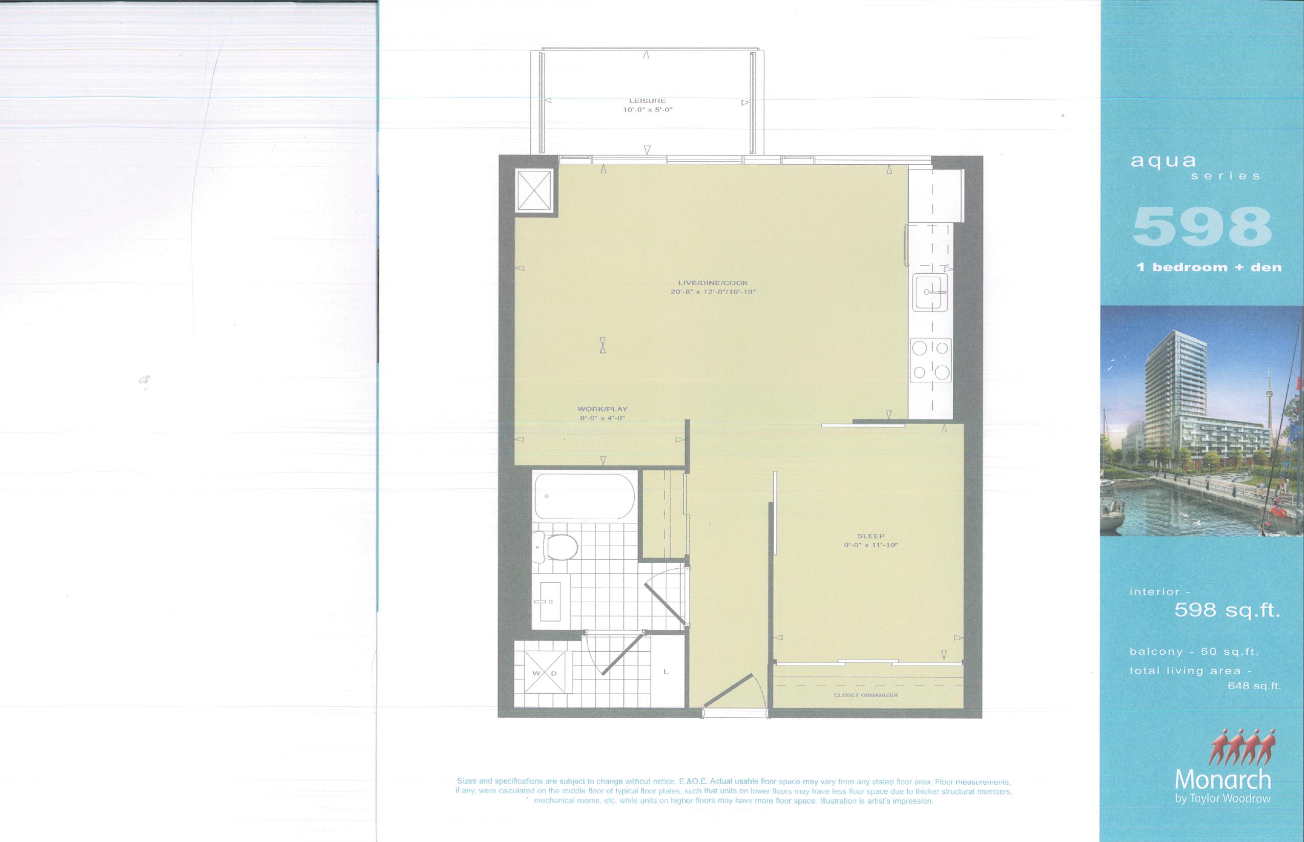Aqua 598 floor plan
