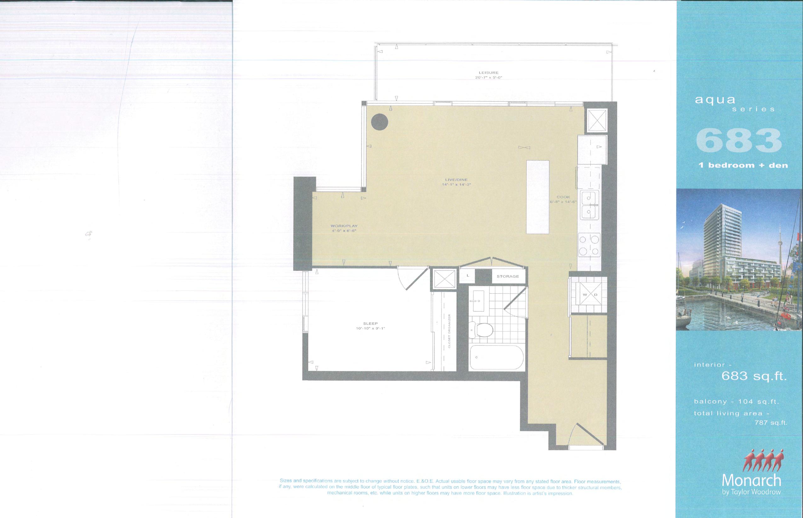 Aqua 683 floor plan