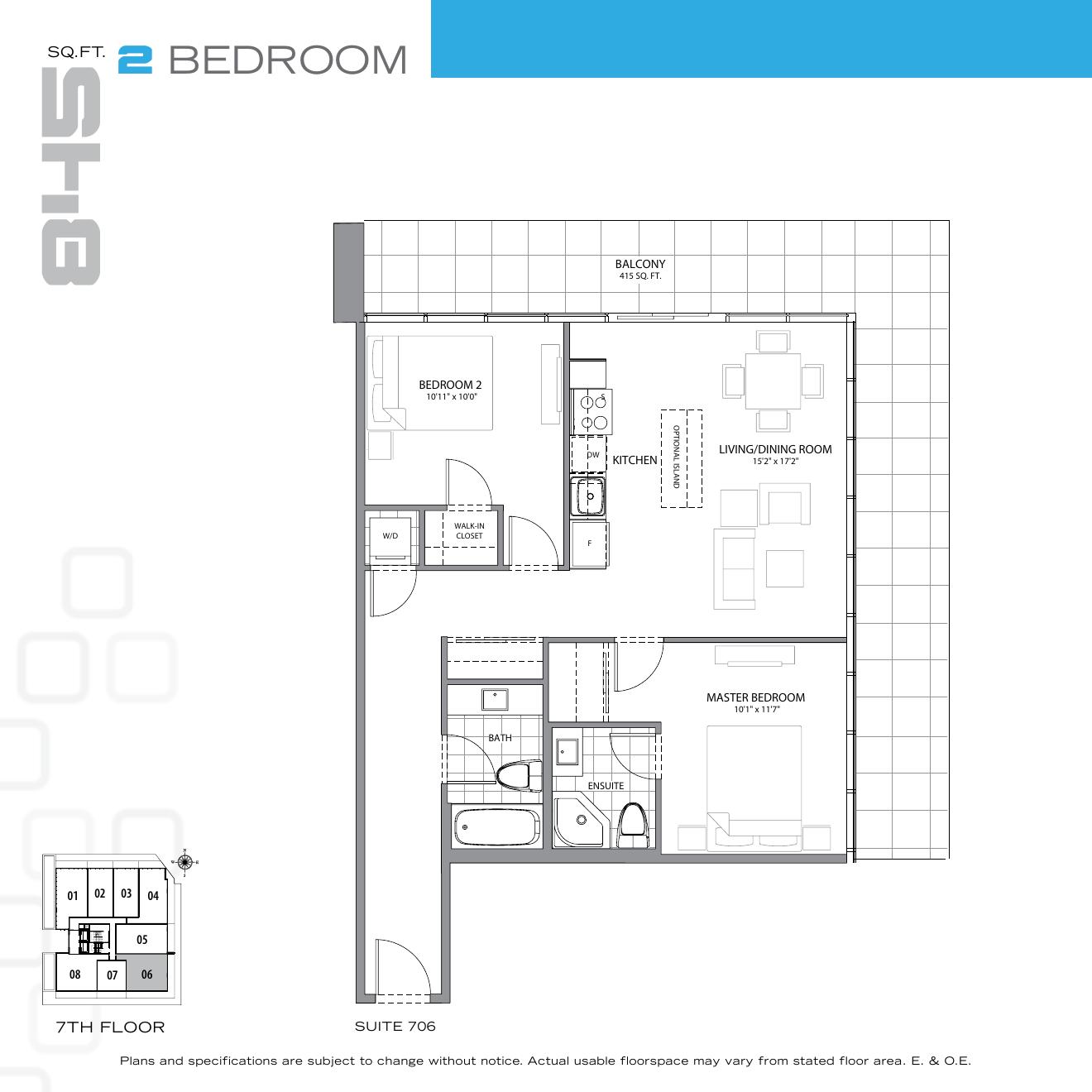 Suite 706 floor plan