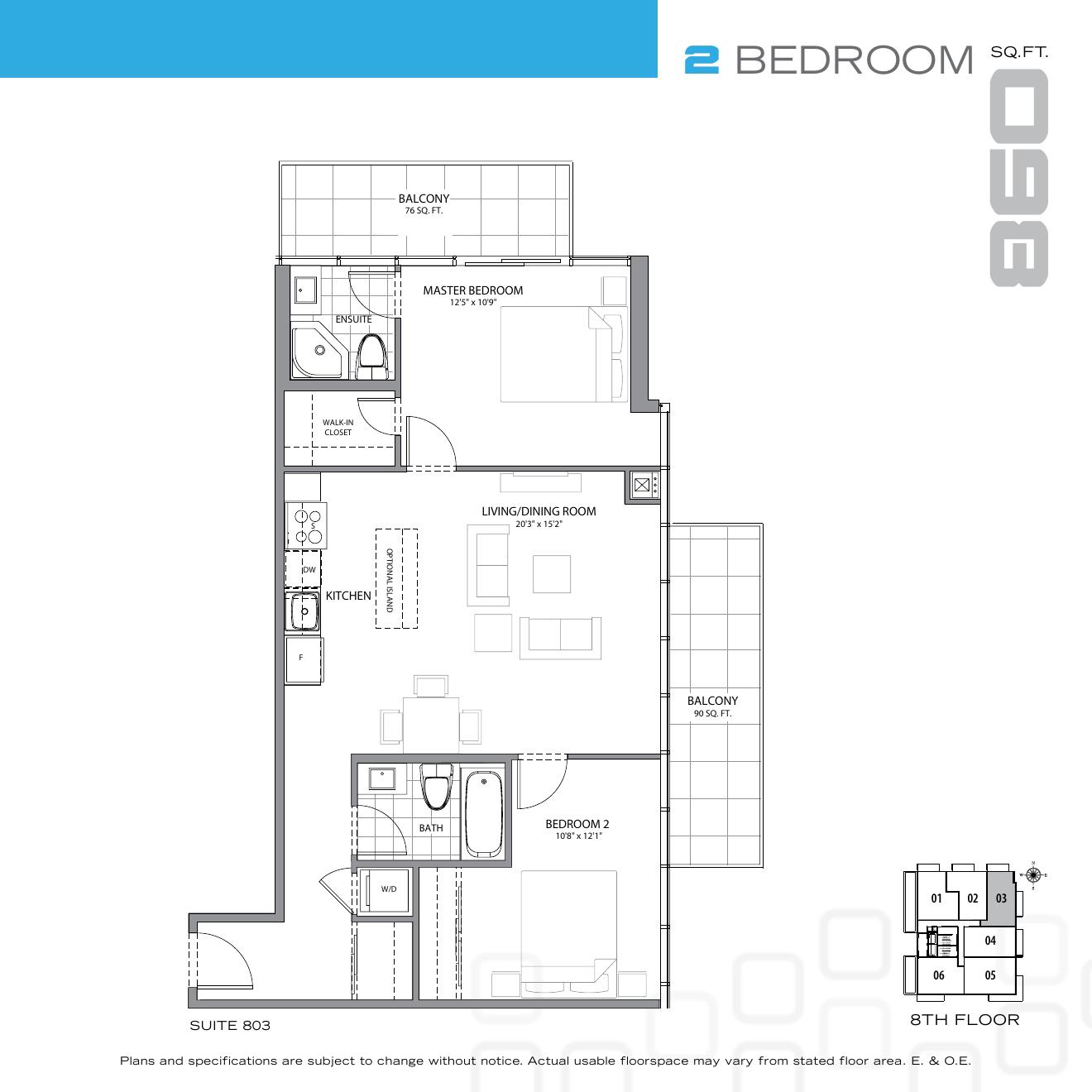 Suite 803 floor plan