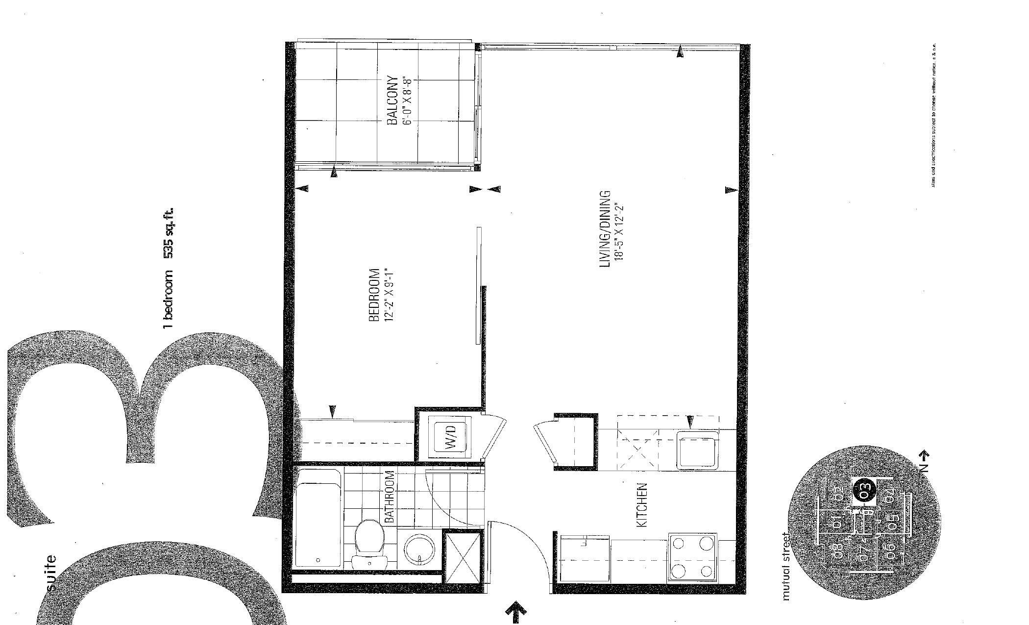 Suite 03 floor plan