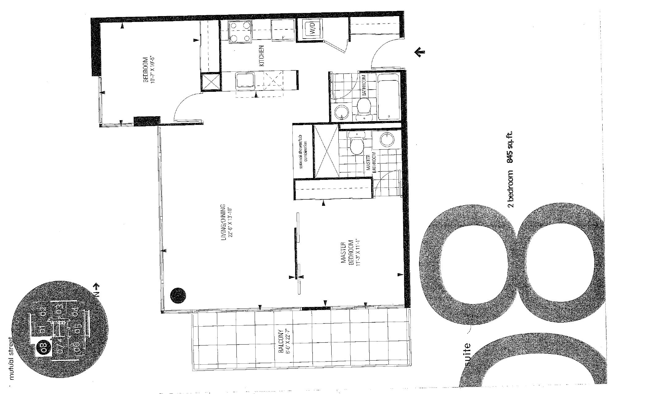 Suite 08 floor plan