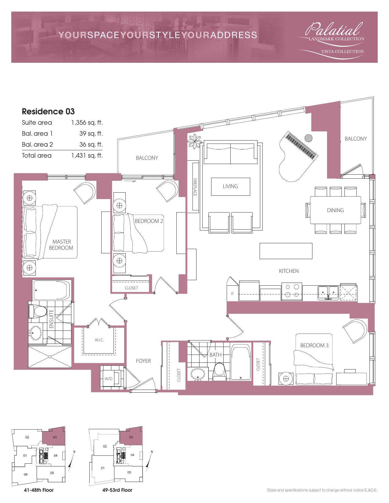 Residence 03 floor plan