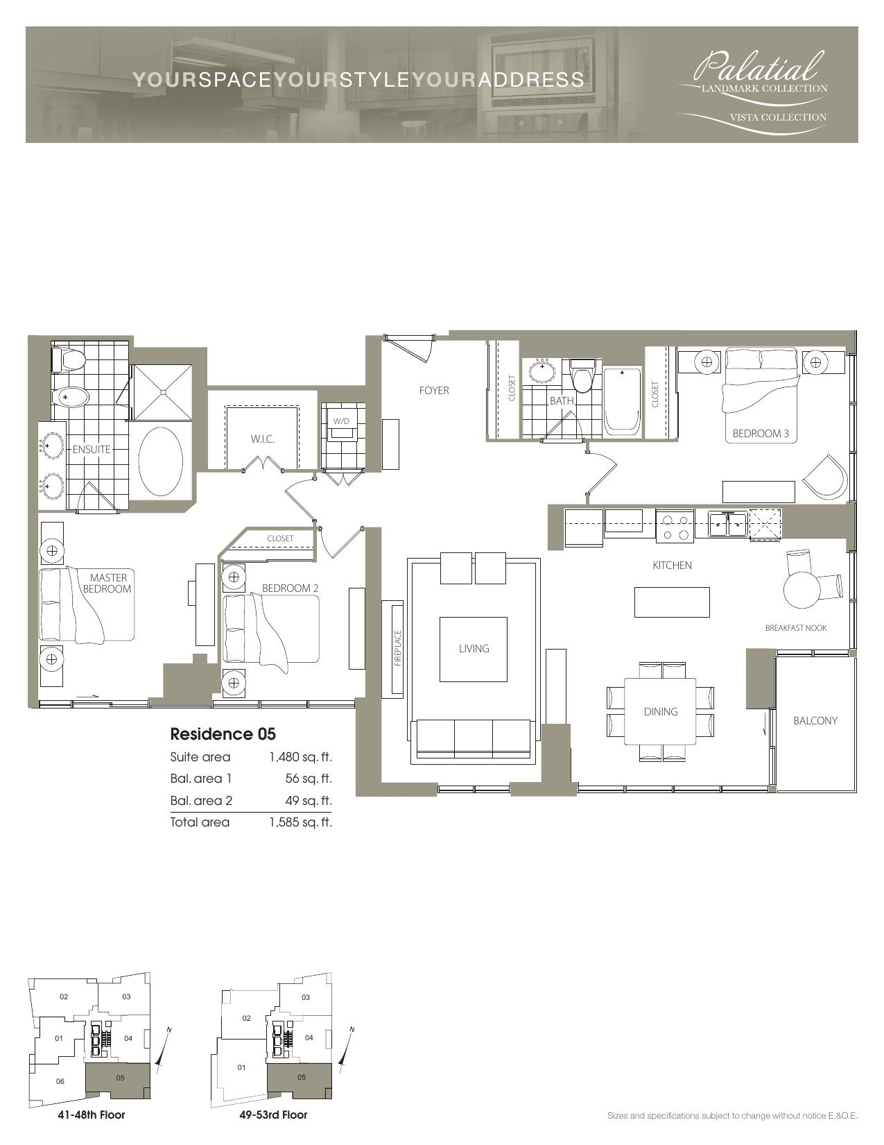 Residence 05 floor plan