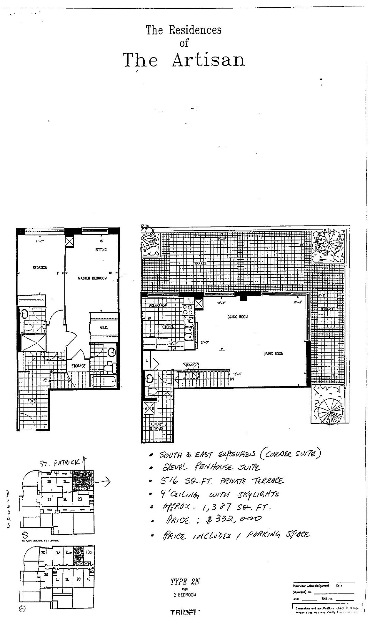 Type 2N floor plan
