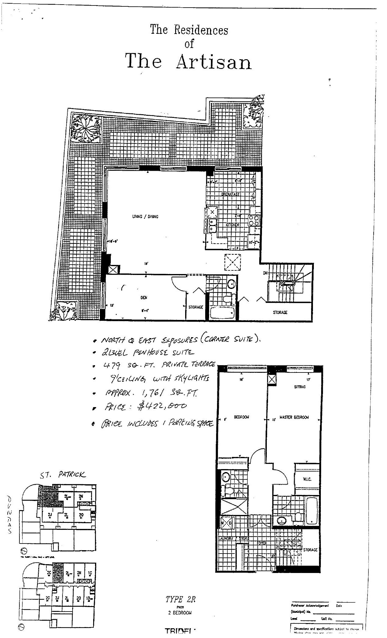 Type 2R floor plan
