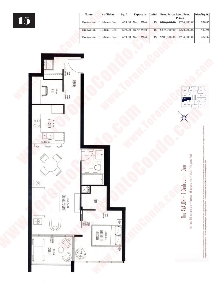 The Avalon floor plan