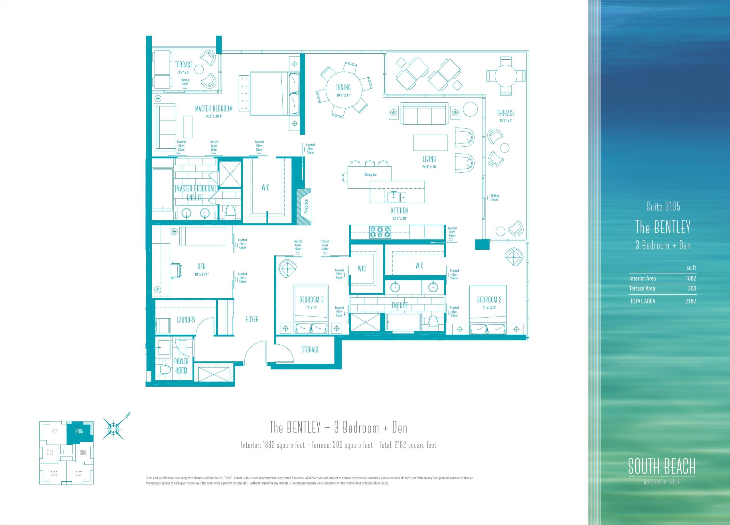 The Bentley floor plan