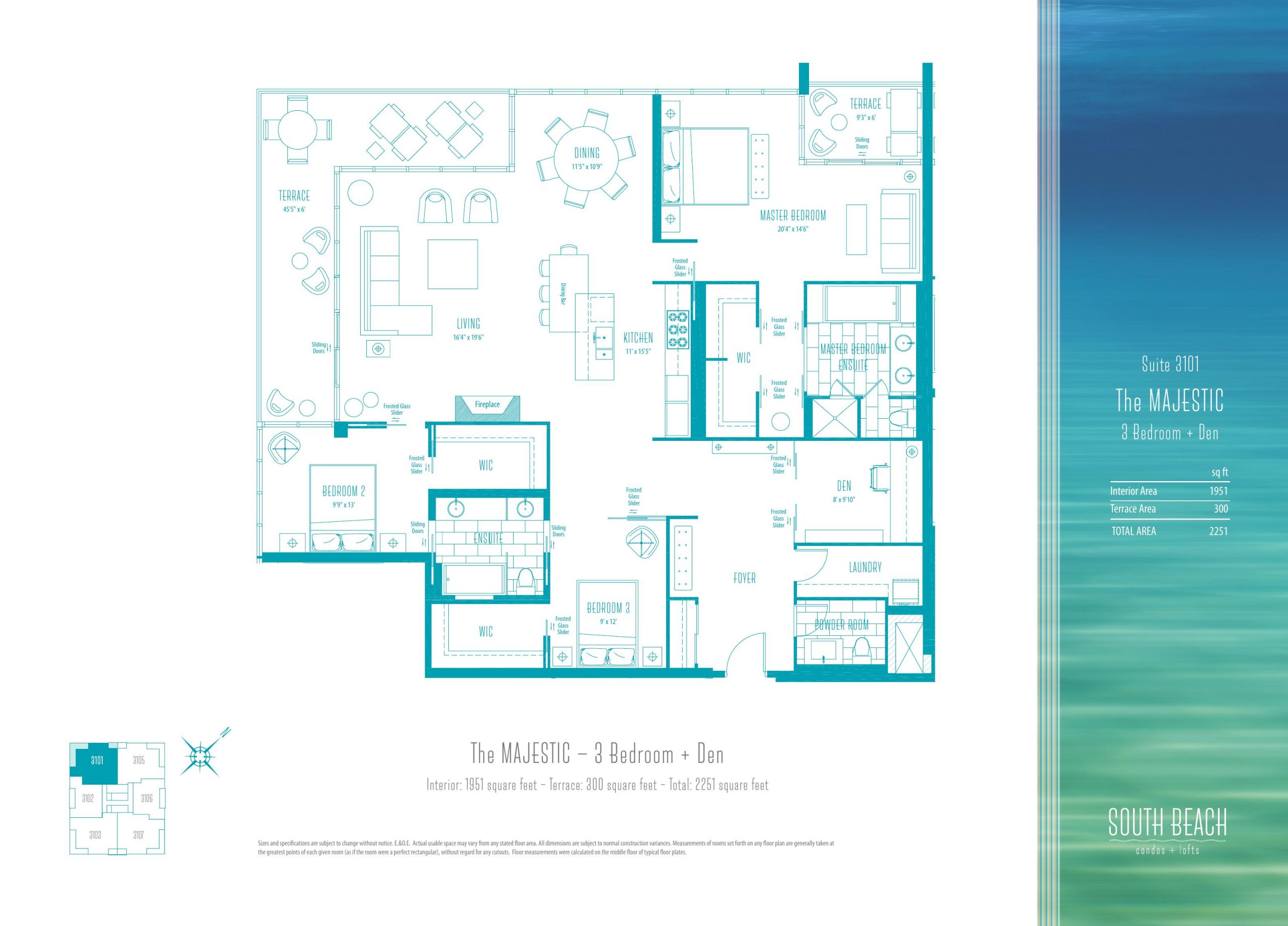 The Majestic floor plan