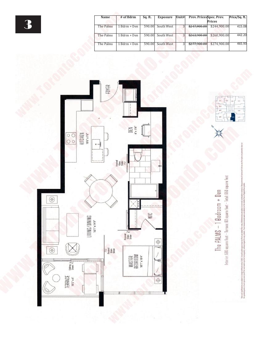 The Palms floor plan