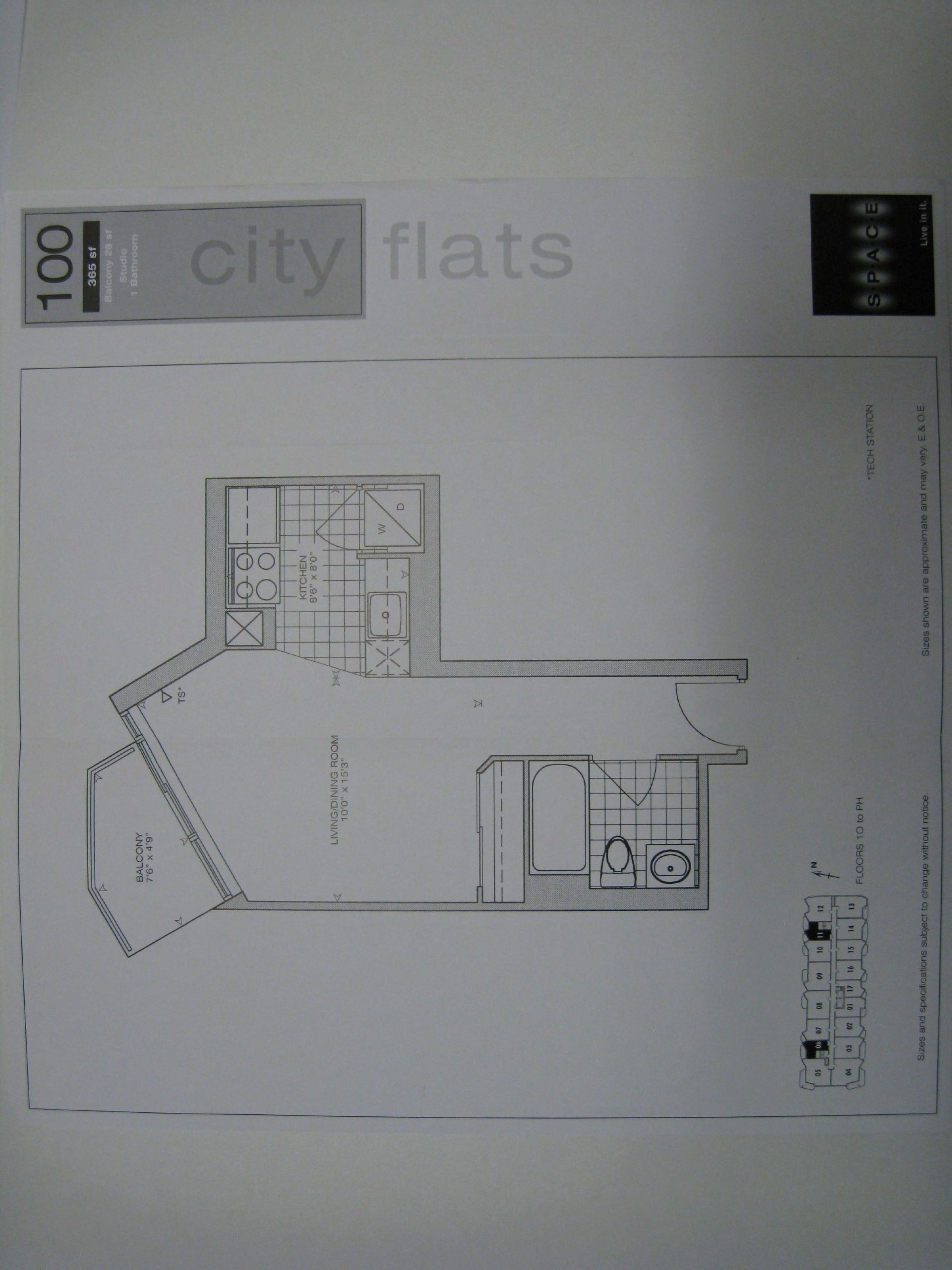 Suite 100 floor plan