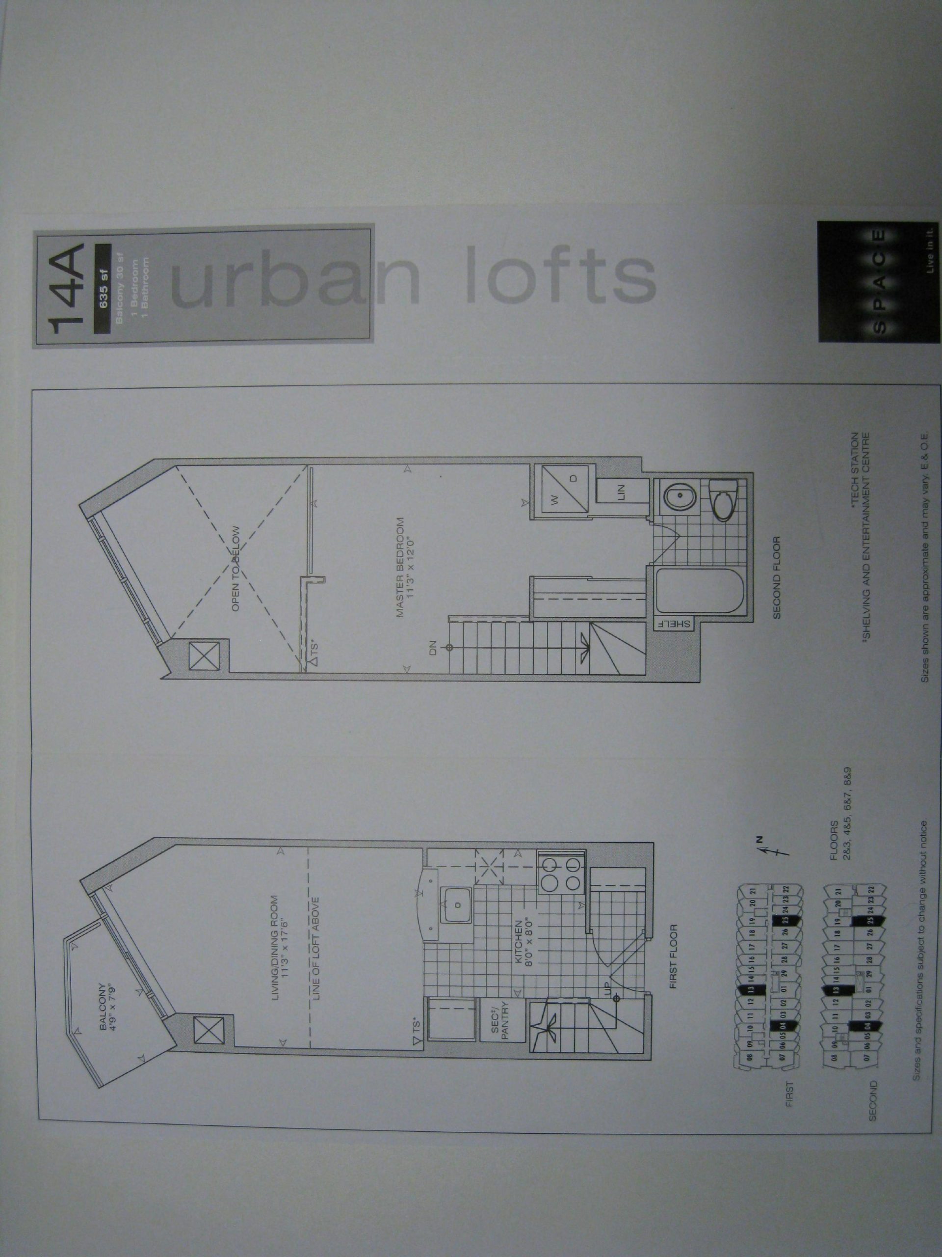 Suite 14A floor plan