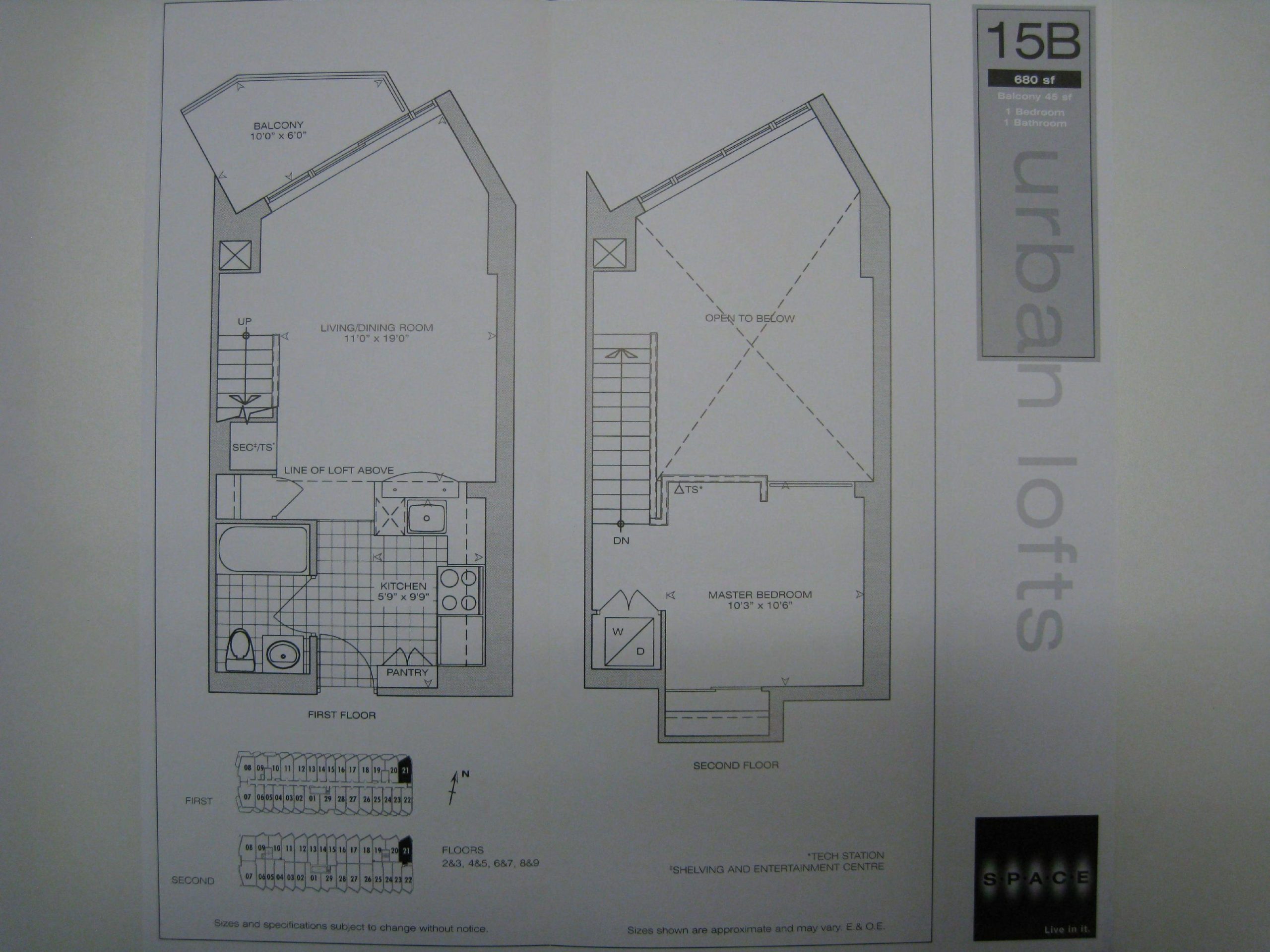 Suite 15B floor plan