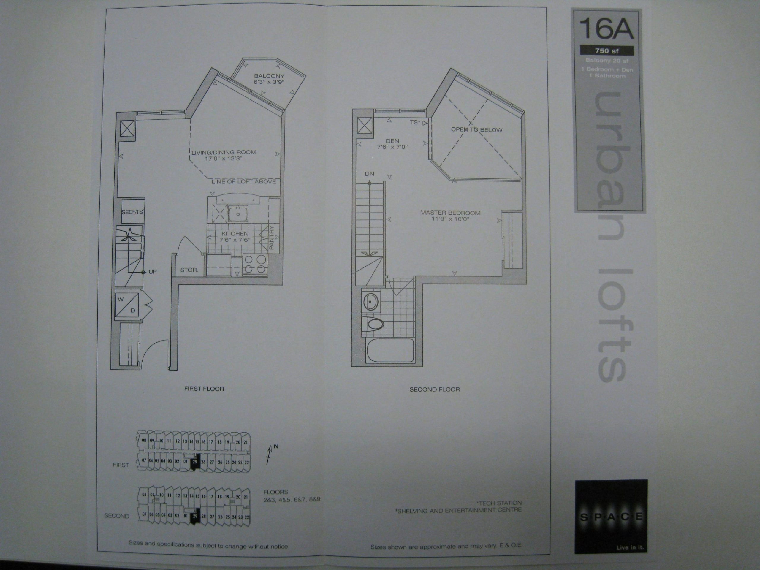 Suite 16A floor plan