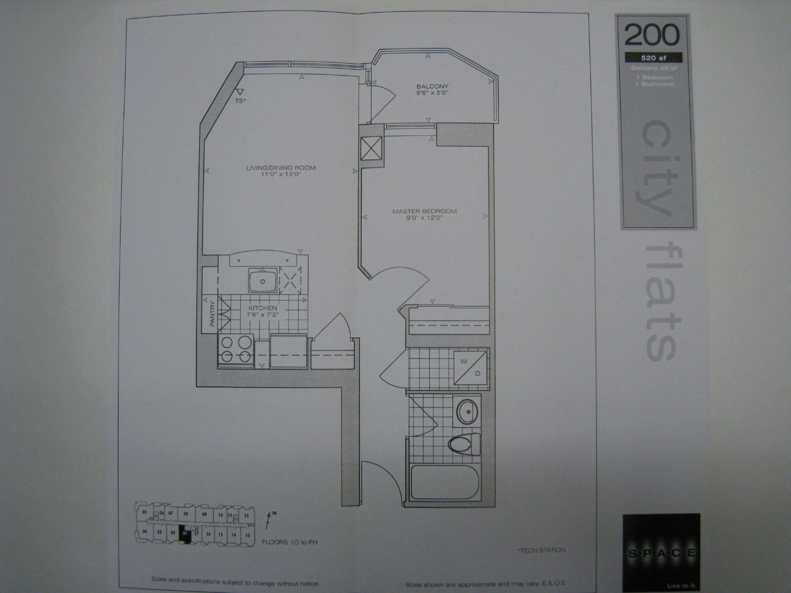 Suite 200 floor plan