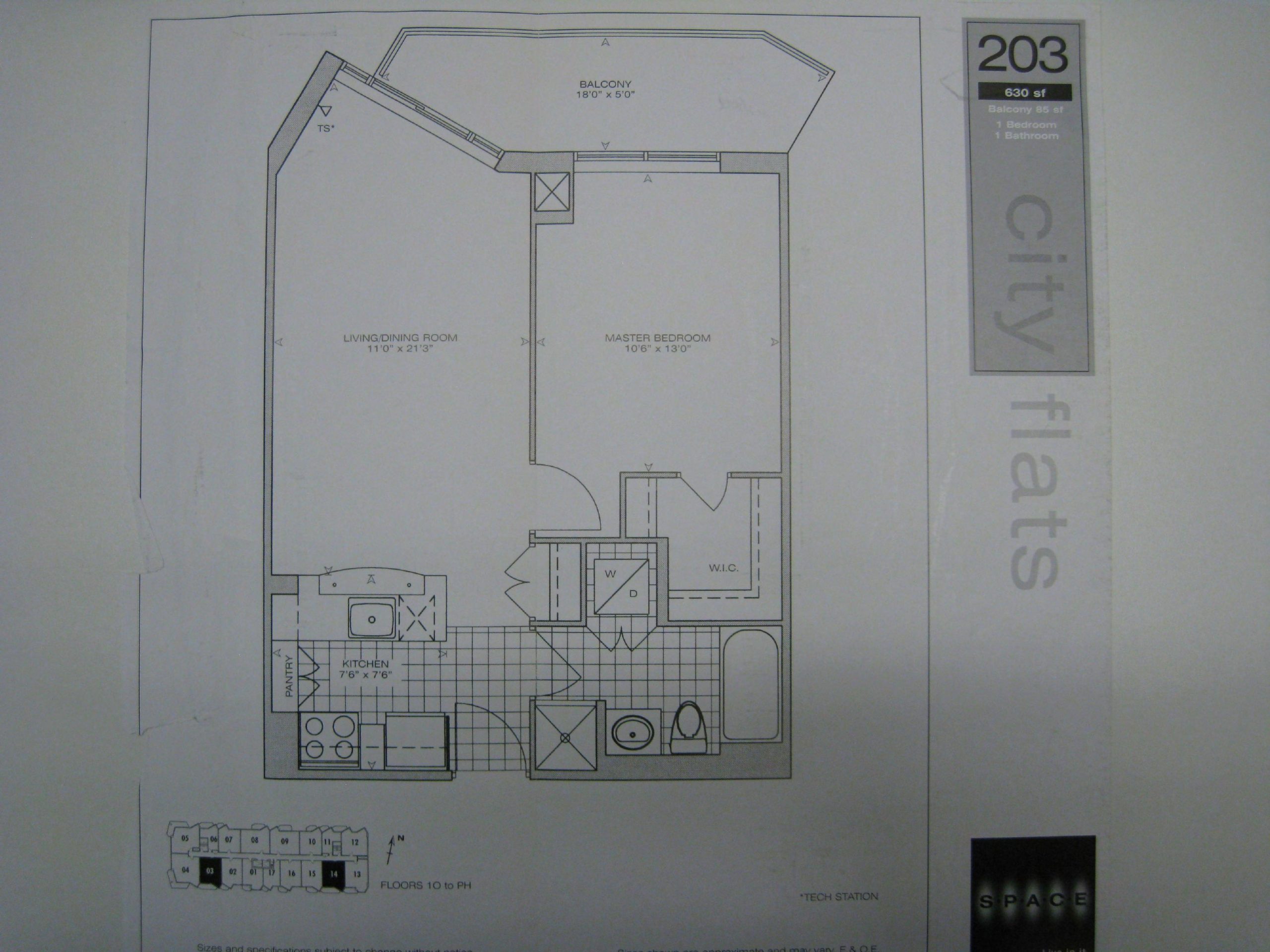 Suite 203 floor plan