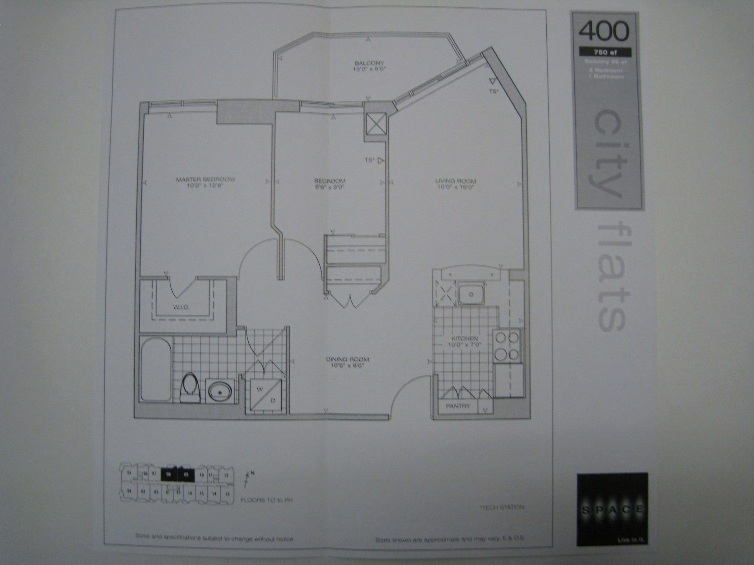 Suite 400 floor plan