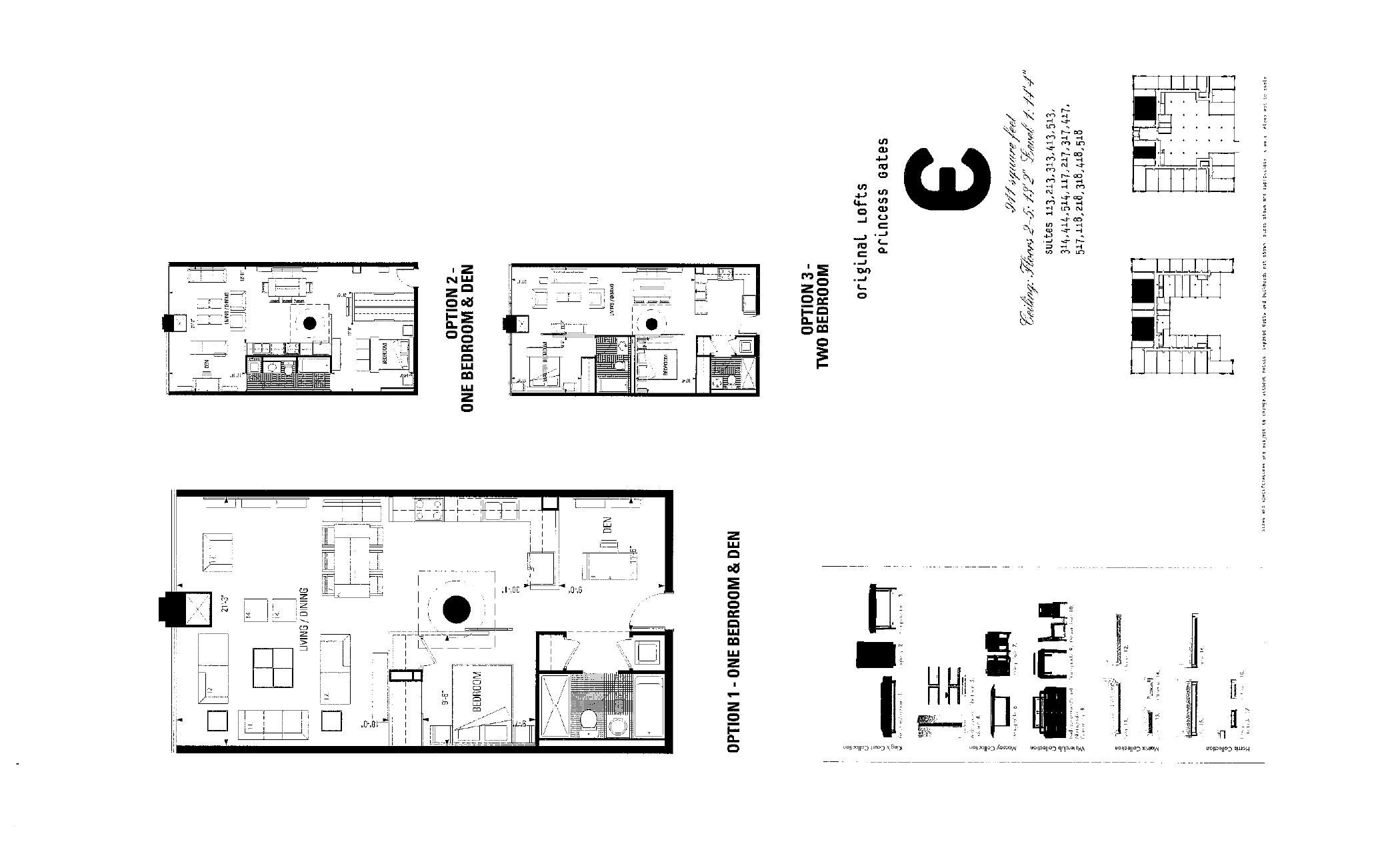 E (original lofts) floor plan