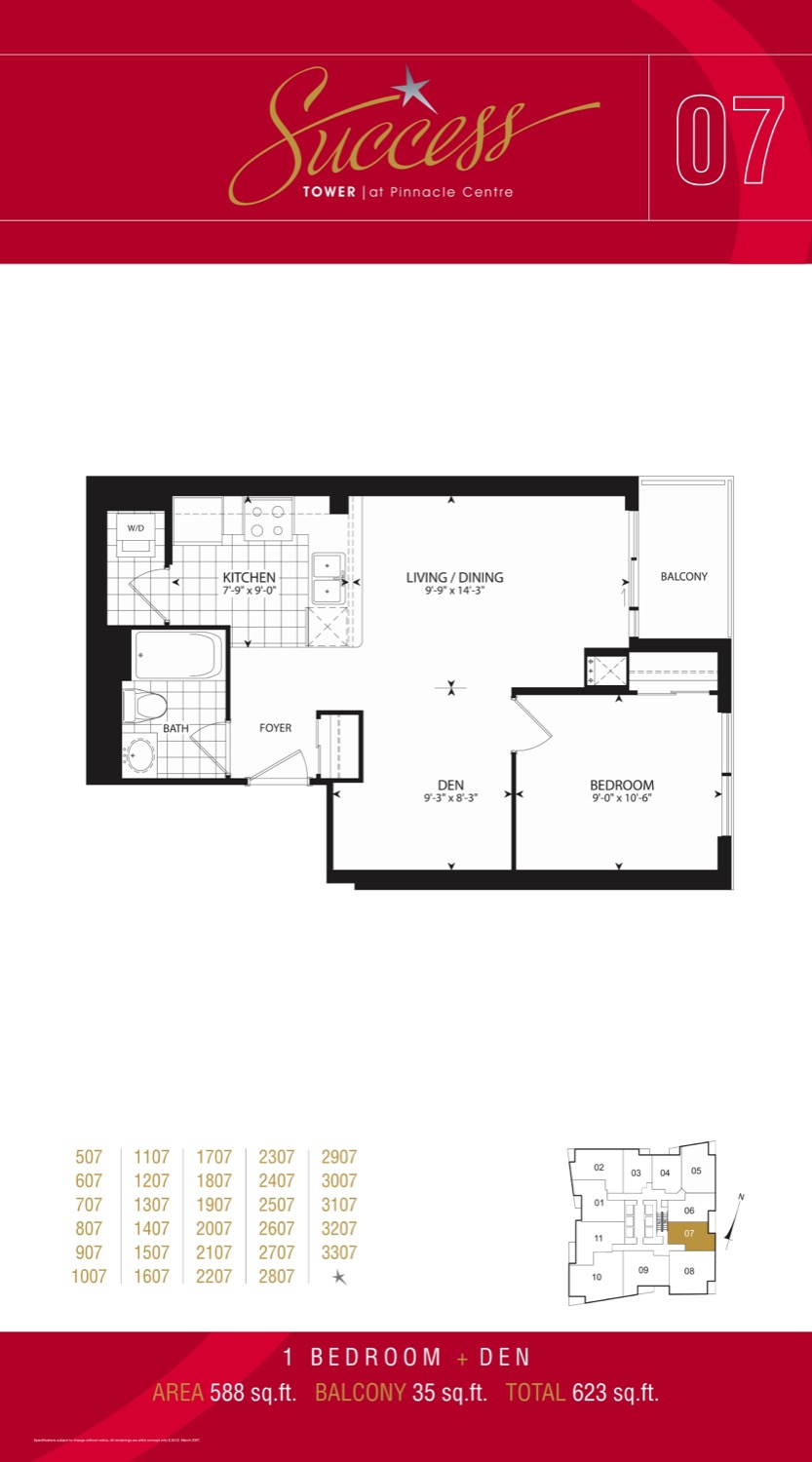 Suite 07 floor plan