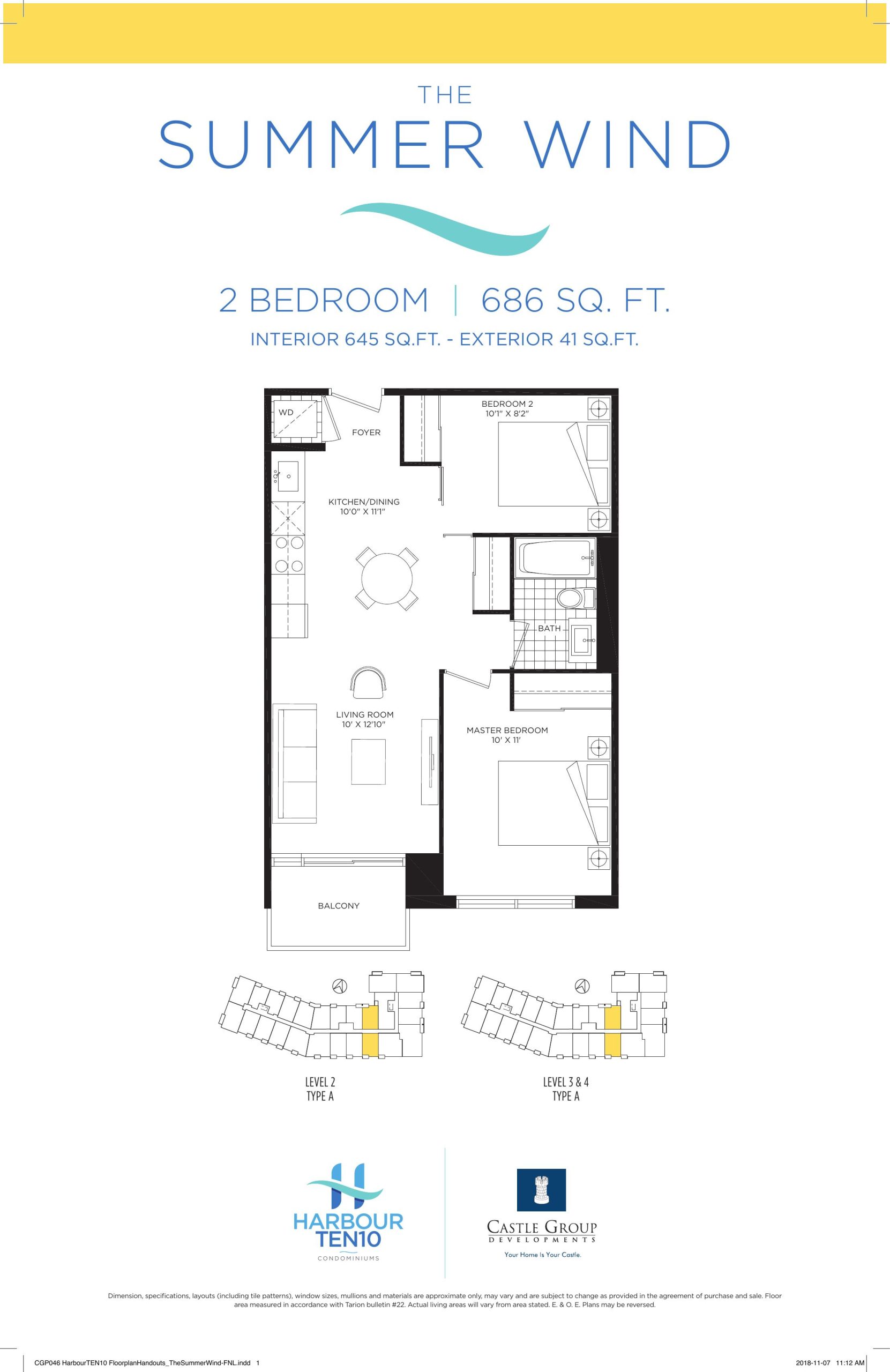 The Summer Wind floor plan