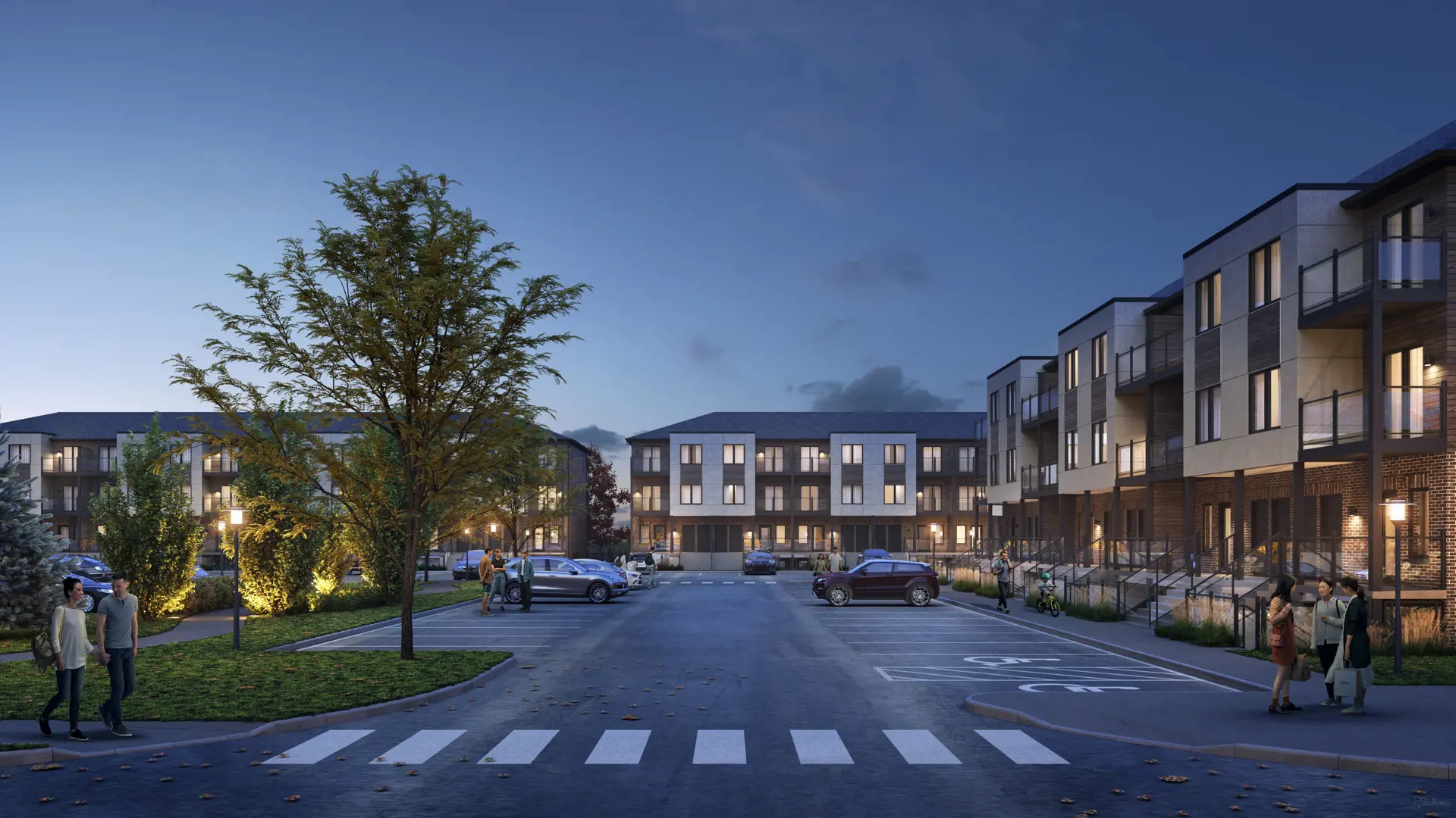 Sunrise Grove in 89 — rendering 3