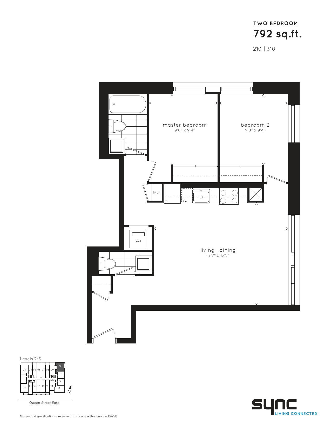 Suite 210 floor plan