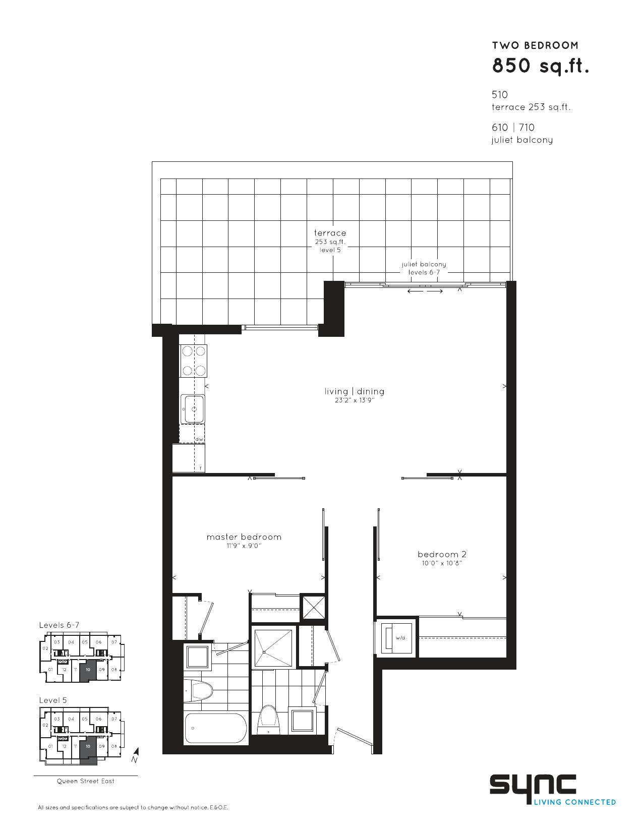 Suite 610 floor plan