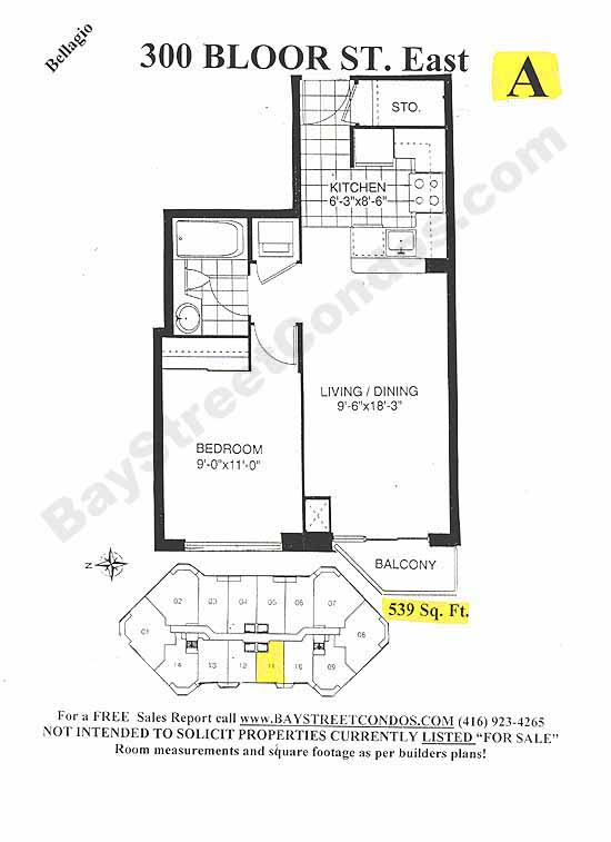 Model A floor plan