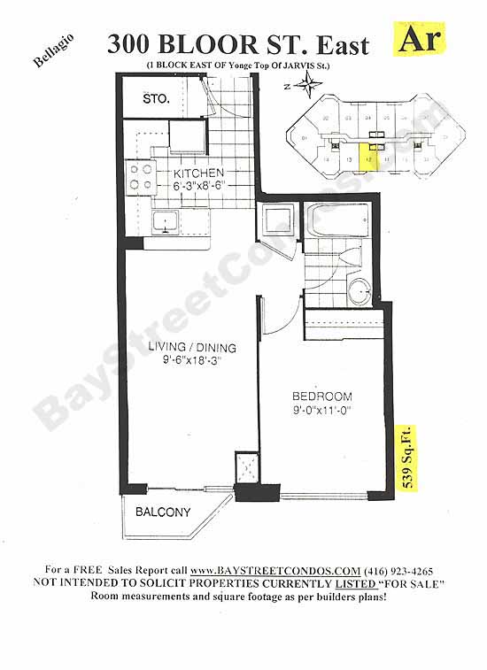 Model Ar floor plan