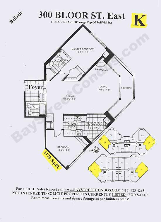 Model K floor plan