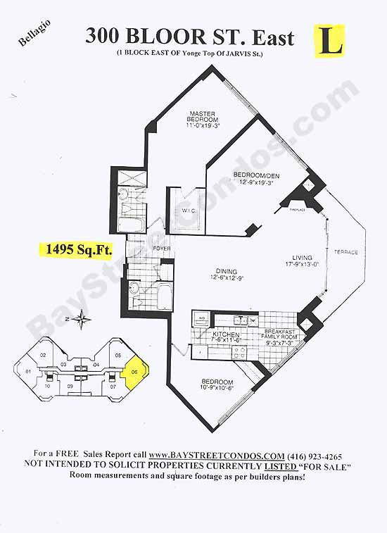 Model L floor plan