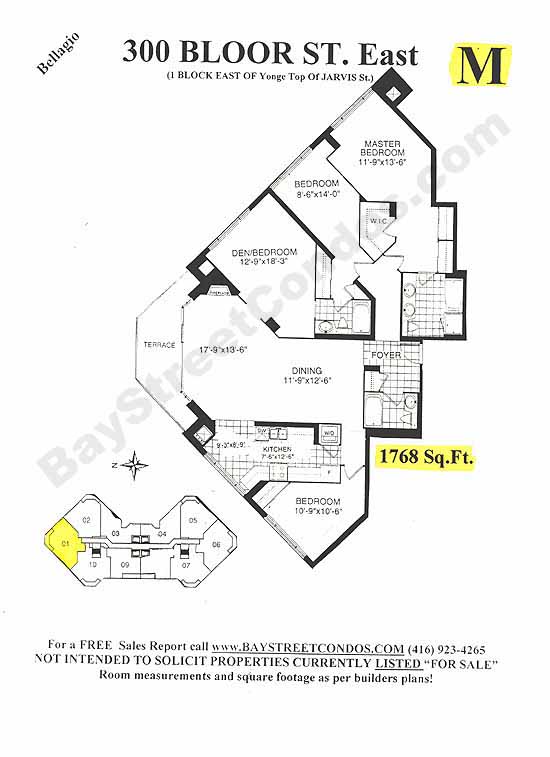 Model M floor plan
