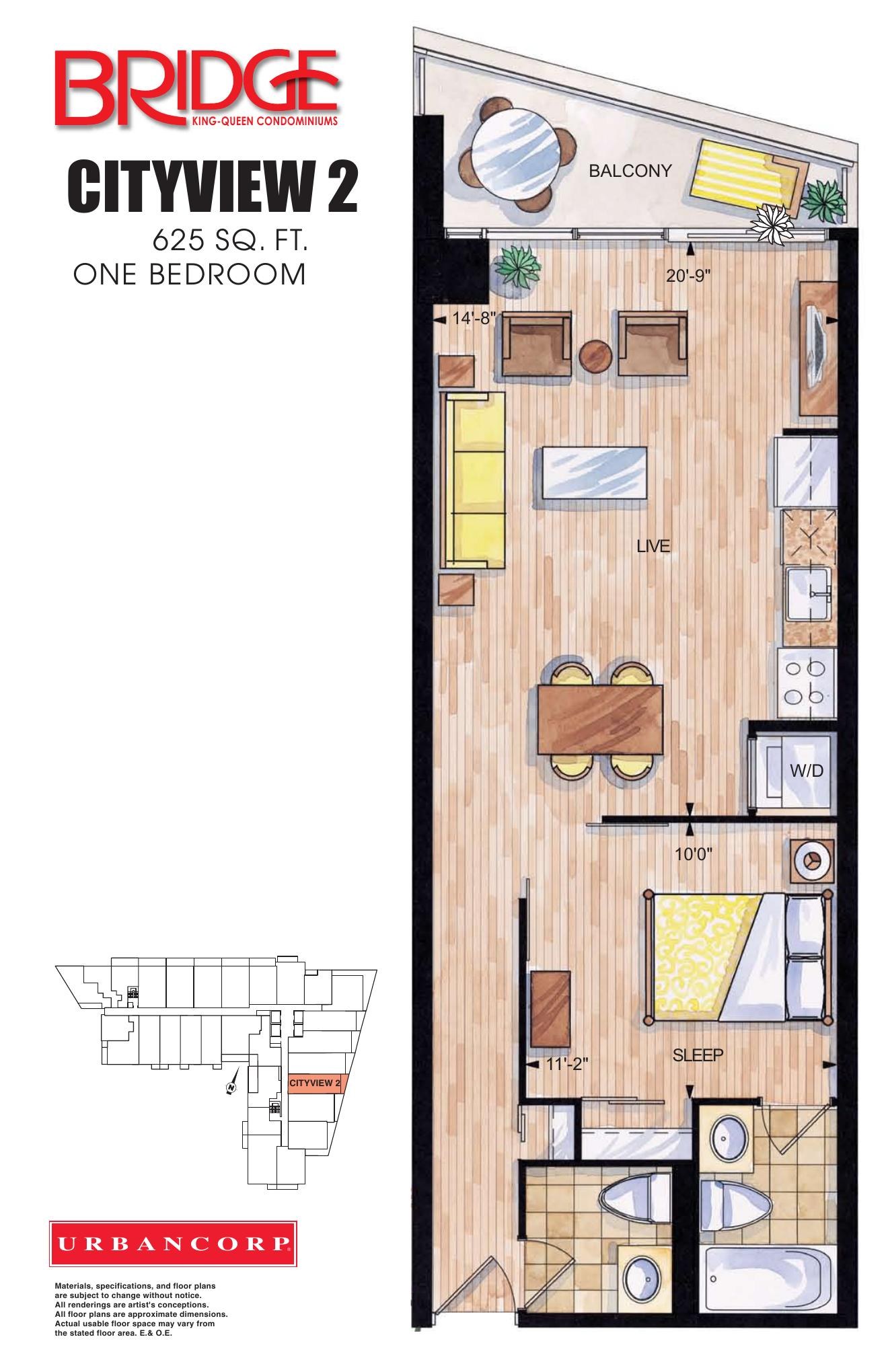 Cityview 2 floor plan