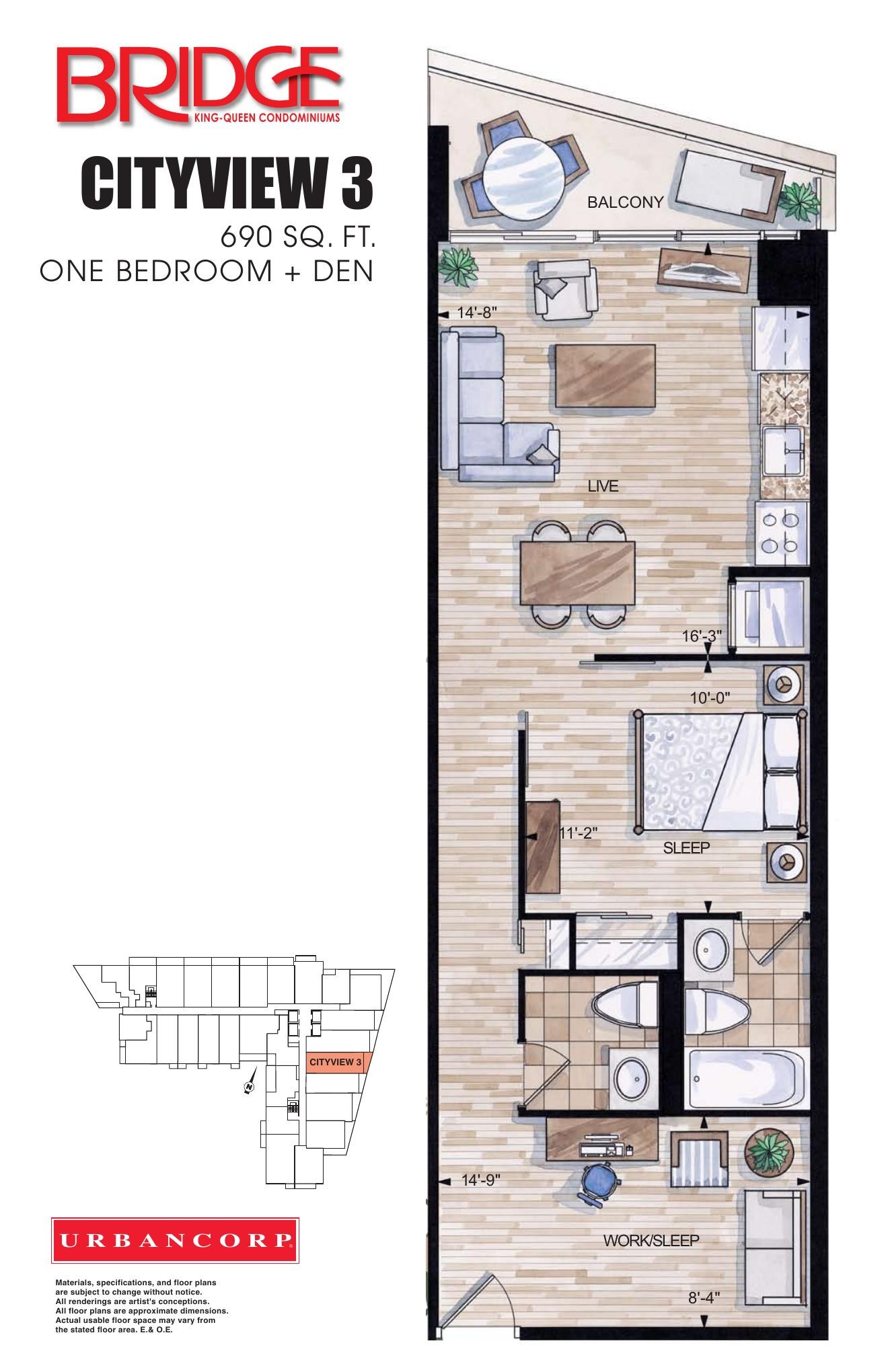 Cityview 3 floor plan